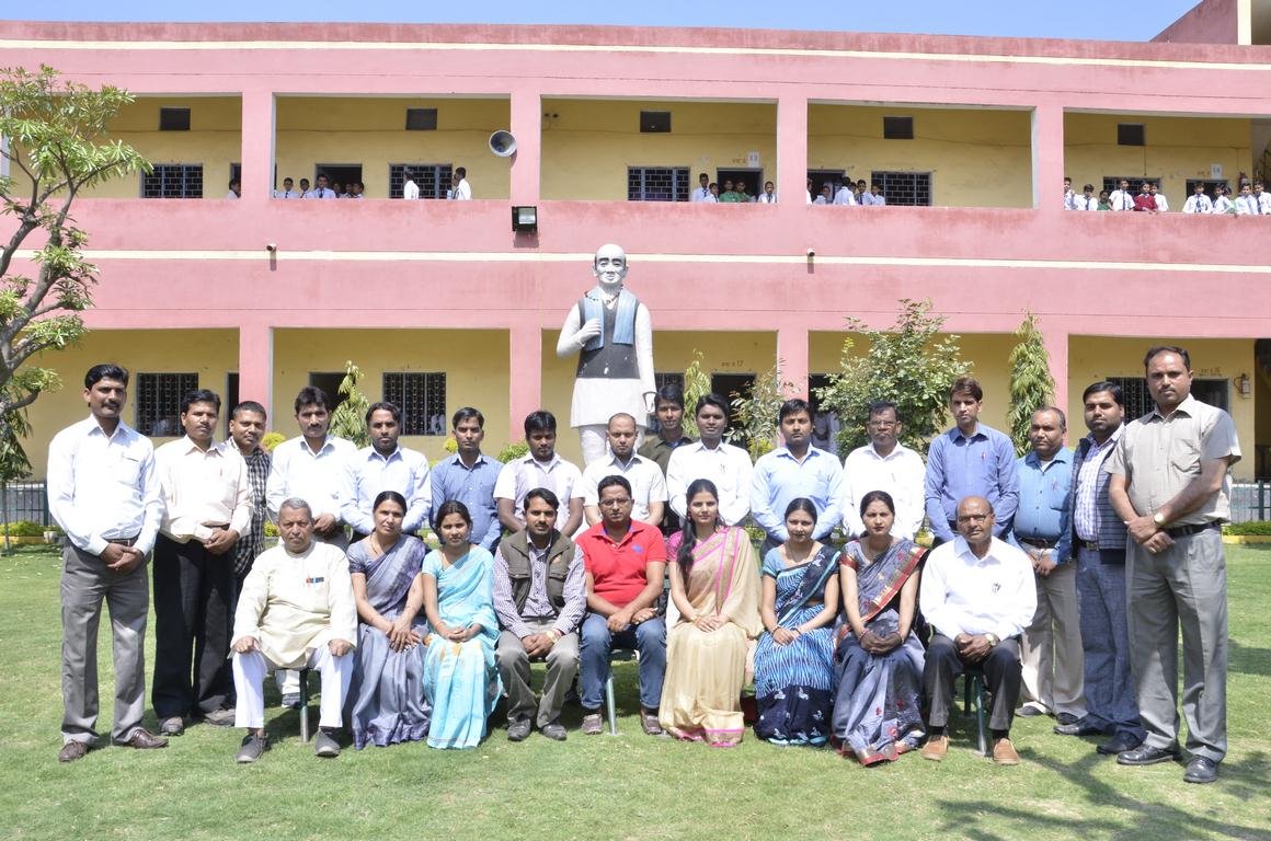 Faculty and staff group photo at CRS Senior Secondary School